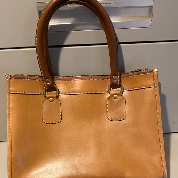 Ghurka Marley Hodgson No.9 - Runabout Satchel Leather Shoulder Bag - Picture 2 of 4